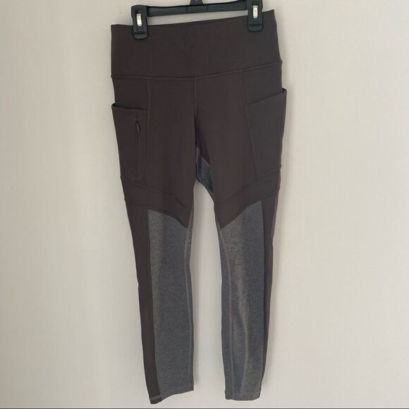 Athleta All in Structure Two Tone Leggings - Picture 1 of 5